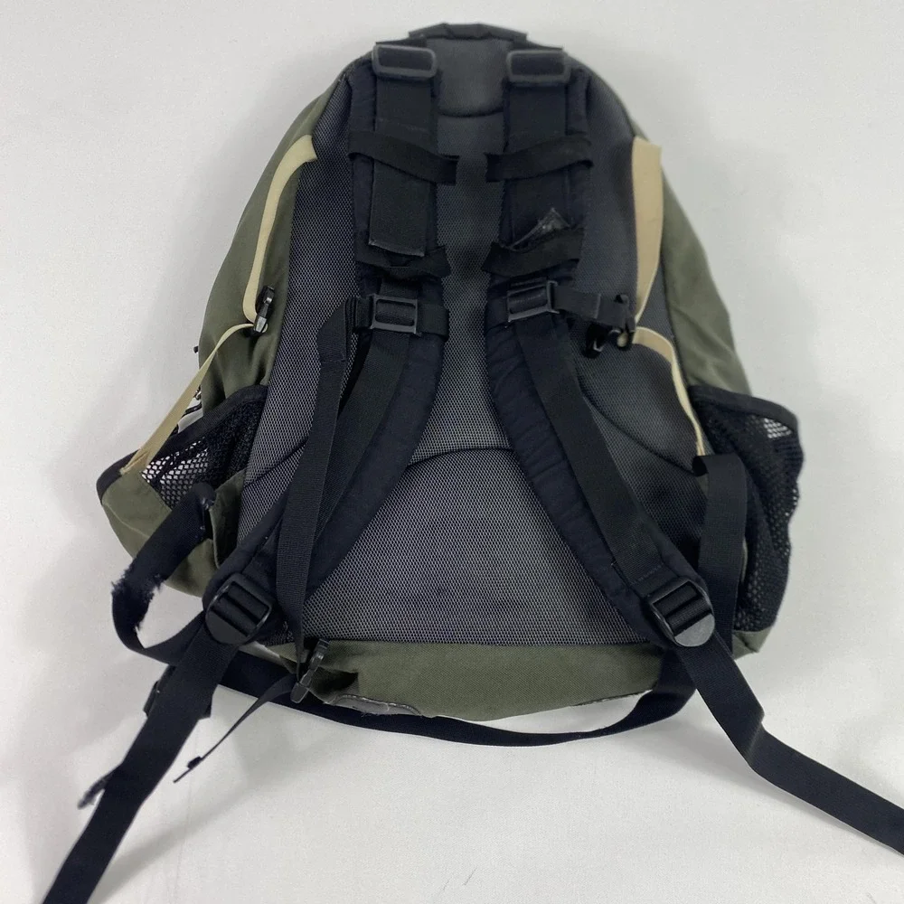 Kelty Hiking‎ Backpack Daypack Green Black Camping Outdoor Gear Mesh Pockets